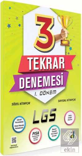 1. Dönem LGS 3 Tekrar Denemesi