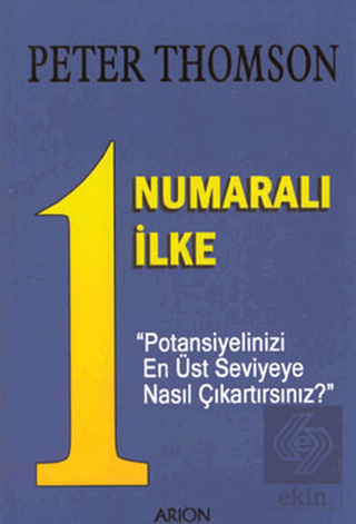 1 Numaralı İlke