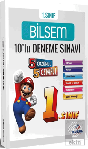 1. Sınıf Bilsem 10 lu Deneme Sınavı