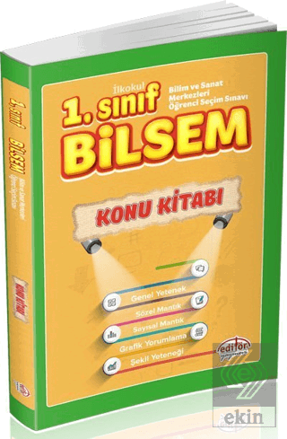 1. Sınıf Bilsem Hazırlık Konu Kitabı