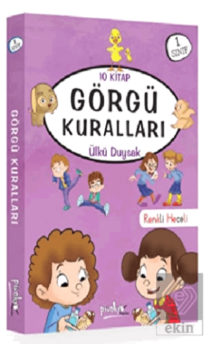 1. Sınıf Görgü Kuralları Serisi (10 Kitap Takım)