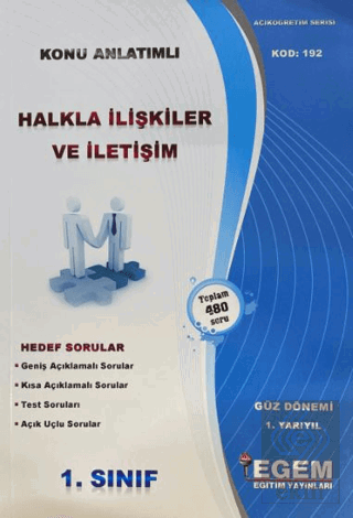 1.Sınıf Halkla İlişkiler ve İletişim