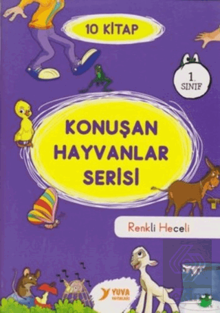 1. Sınıf Konuşan Hayvanlar Serisi (10 Kitap Takım)