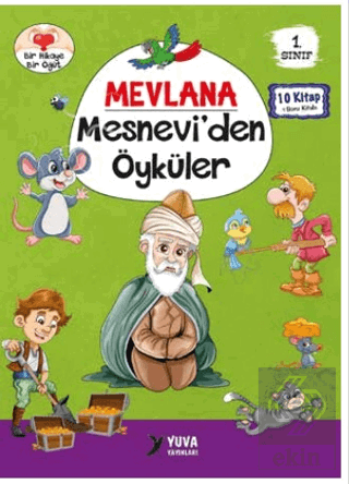 1. Sınıf Mevlana Mesneviden Öyküler (10 Kitaplık S