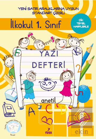 1. Sınıf Yazı Defteri Standart Çizgili