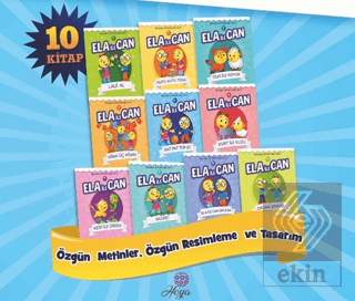 1. Sınıflar için Ela ile Can Serisi (10 Kitap Takı