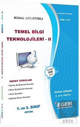 1. ve 3. Sınıf Ortak 2. ve 6. Yarıyıl Konu Anlatım