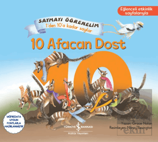 10 Afacan Dost - Saymayı Öğrenelim 1'den 10'a Kada