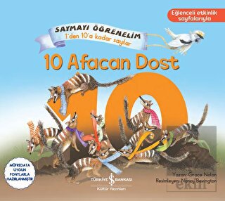 10 Afacan Dost - Saymayı Öğrenelim 1'den 10'a Kada