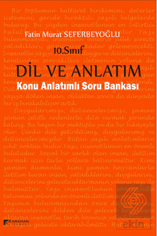 10. Sınıf Dil ve Anlatım Konu Anlatımlı Soru Banka