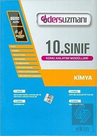 10. Sınıf Kimya Ders Fasikülleri