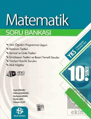 10. Sınıf Sarmal Soru Bankası Matematik Bilgi Sarm