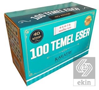 100 Temel Eser (40 Kitap Takım)