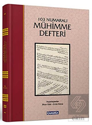 103 Numaralı Mühimme Defteri