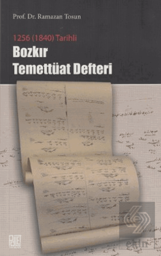 1256 (1840) Tarihli - Bozkır Temettüat Defteri