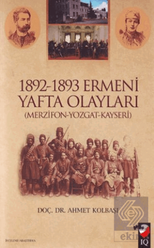 1892 - 1893 Ermeni Yafta Olayları