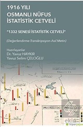 1916 Yılı Osmanlı Nüfus İstatistik Cetveli