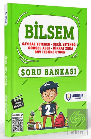 2. Sınıf Bilsem Soru Bankası Tamamı Video Çözümlü