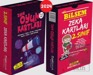 2. sınıf Bilsem Zeka Kartları / 7-8 Yaş Zeka Oyun