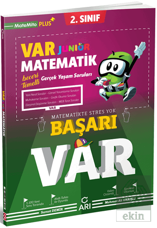 2. Sınıf Matematik Var Junior Soru Bankası