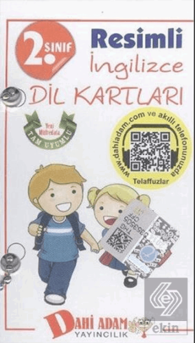 2. Sınıf Resimli İngilizce Dil Kartları