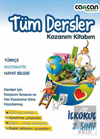 2. Sınıf Tüm Dersler Kazanım Kitabım