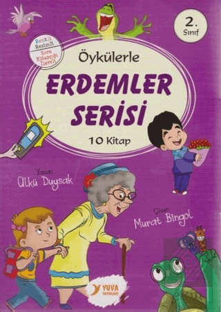 2. Sınıflar İçin Öykülerle Erdemler Serisi (10 Kit