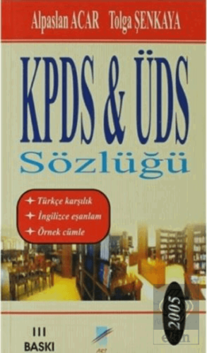 2005 KPDS ve ÜDS Sözlüğü