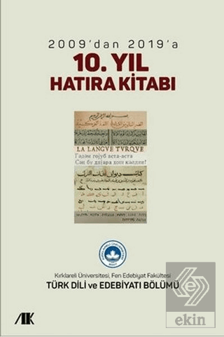 2009'dan 2019'a 10.Yıl Hatıra Kitabı