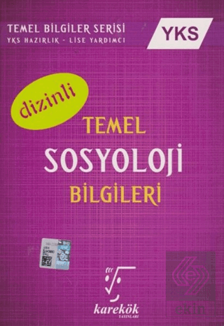 2018 YKS Temel Sosyoloji Bilgileri Dizinli