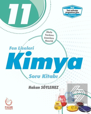 2019 Palme 11. Sınıf Fen Liseleri Kimya Soru Kitab