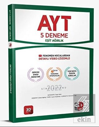 2020 AYT 5\'li Eşit Ağırlık Deneme