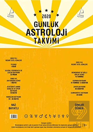 2020 Günlük Astroloji Takvimi