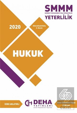 2020 SMMM Yeterlilik Konu Anlatımlı Hukuk