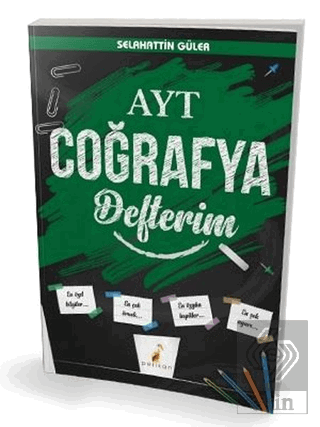 2021 AYT Coğrafya Defterim