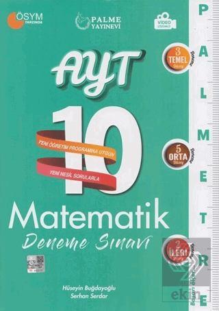 2021 AYT Matematik 10 Deneme Sınavı