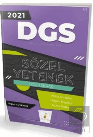 2021 DGS Sözel Yetenek Son Tekrar Konu Anlatımı