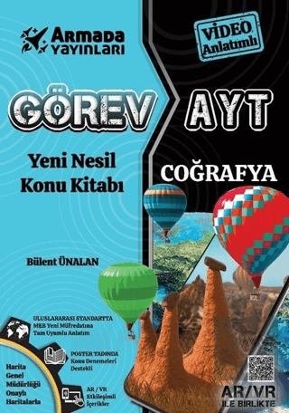 2021 Görev AYT Coğrafya Yeni Nesil Konu Kitabı