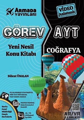 2021 Görev AYT Coğrafya Yeni Nesil Konu Kitabı