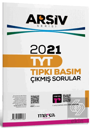 2021 TYT Arşiv Serisi Tıpkı Basım Çıkmış Sorular Tamamı Video Çözümlü