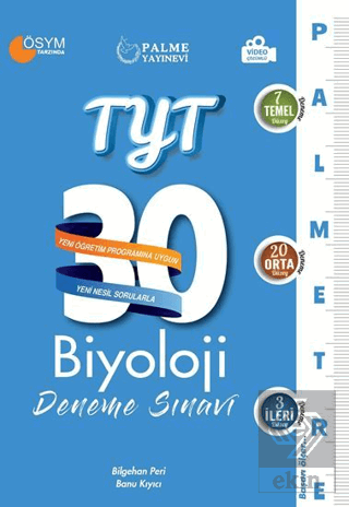 2021 TYT Biyoloji 30 Deneme Sınavı