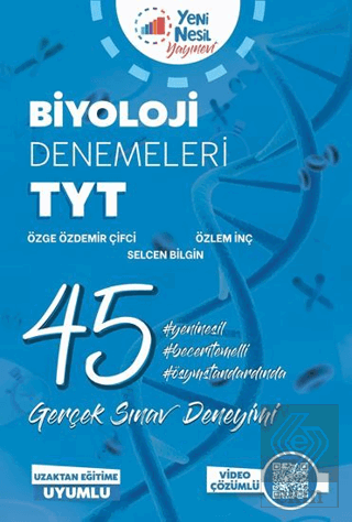 2021 TYT Biyoloji Denemeleri 45 Gerçek Sınav Deney