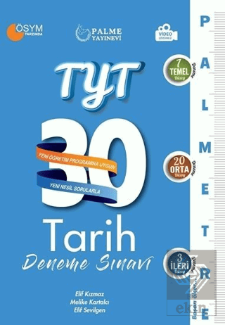 2021 TYT Tarih 30 Deneme Sınavı