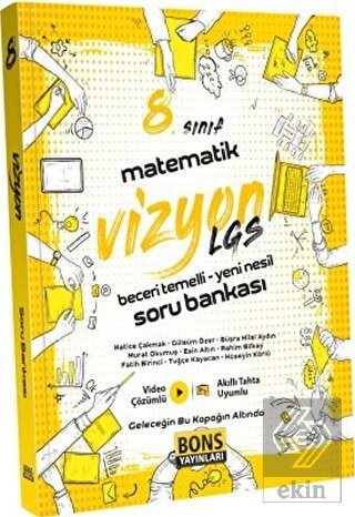 2022 Bons Yayınları 8. Sınıf Vizyon Matematik Soru