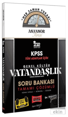 2022 KPSS Asansör Serisi Vatandaşlık Tamamı Çözüml