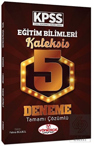 2022 KPSS Eğitim Bilimleri Kateksis Çözümlü 5 Dene