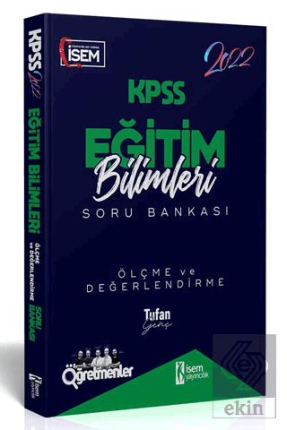 2022 KPSS Eğitim Bilimleri Ölçme ve Değerlendirme