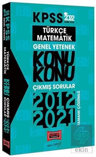 2022 KPSS Genel Yetenek Konu Konu Çıkmış Sorular