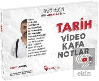 2022 KPSS Tarih Video Kafa Notlar