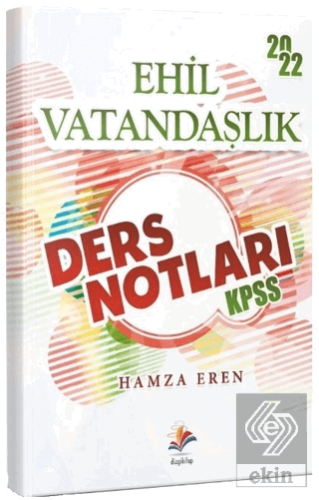 2022 KPSS Vatandaşlık Ehil Ders Notları